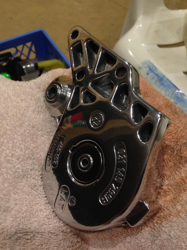 FS Mirror Polished VR6 tensioner with pulley VW Vortex Volkswagen Forum